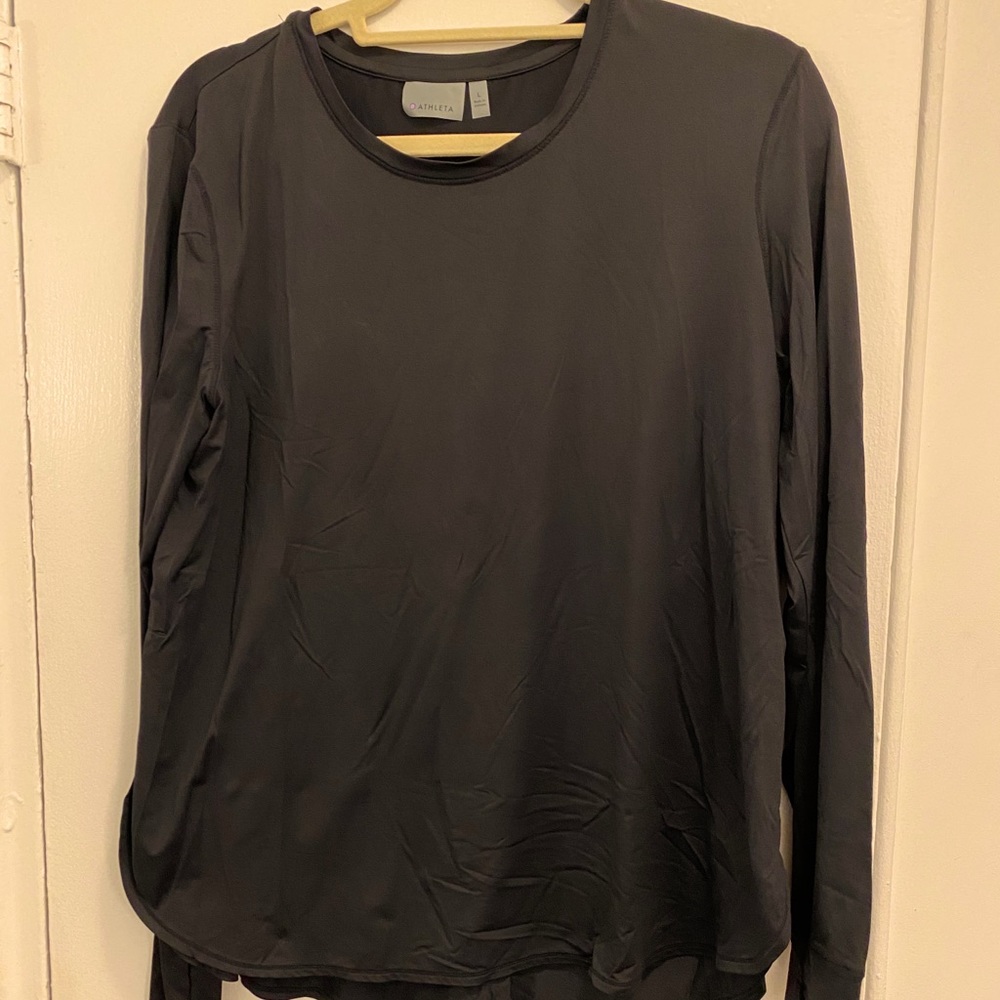 Athleta Moisture Wicking Long Sleeve Size Large